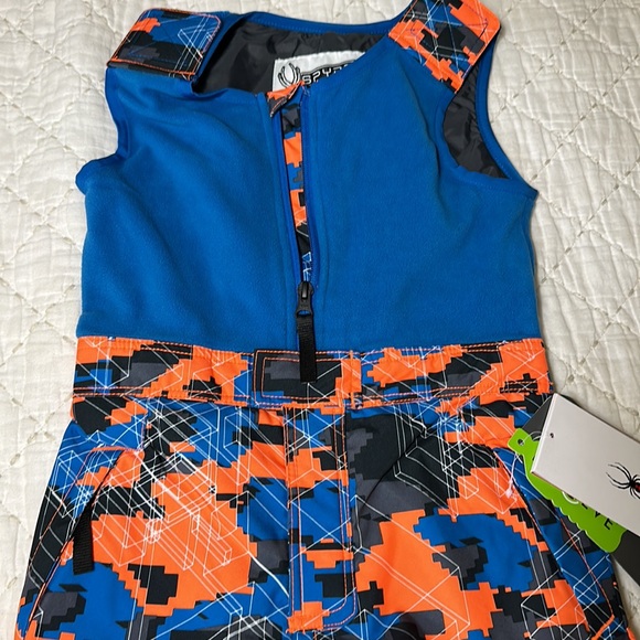 Spyder bib insulated ski pants - size 6. Mini Expedition - NEW WITH TAGS! - Picture 5 of 10